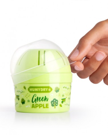 El deshumidificador Green apple aporta un agradable aroma a manzana