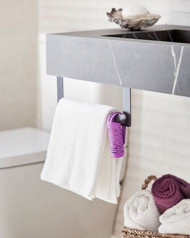 Clip ambientador lavanda ideal para el baño