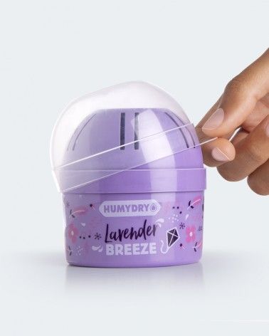 El deshumidificador mini lavender breeze aporta un perfume suave y agradable a lavanda