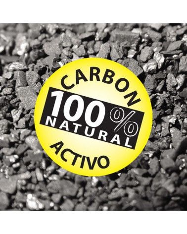 Carbón activo 100% natural