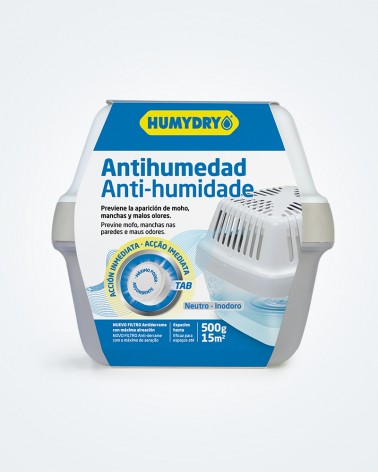 Ideal para complementar la decoración de su hogar y absorber el exceso de humedad por condensación de estancias de hasta 15m2.