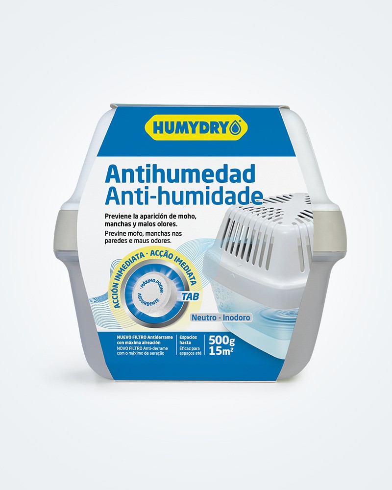 Ideal para complementar la decoración de su hogar y absorber el exceso de humedad por condensación de estancias de hasta 15m2.