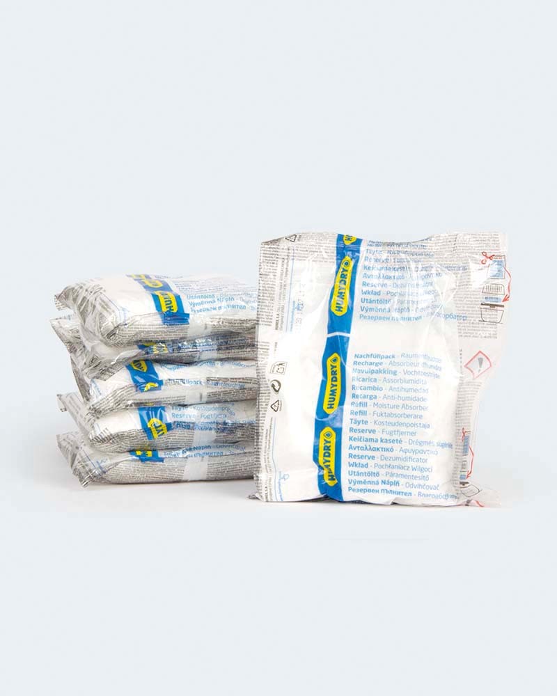 Pack de seis recambios antihumedad en bolsita de 450g