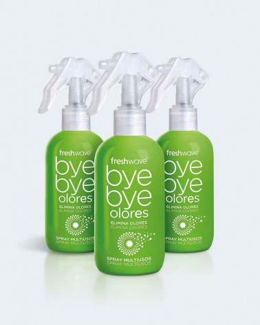 Lote tres neutralizador de olores en spray freshwave