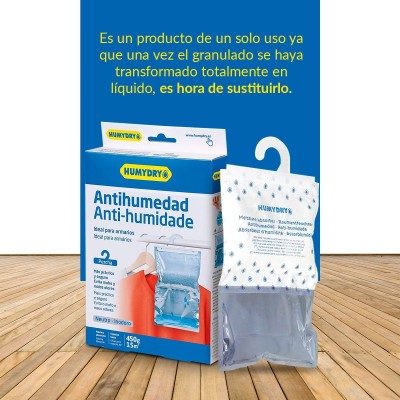 Bolsa antihumedad colgable para cualquier espacio del hogar