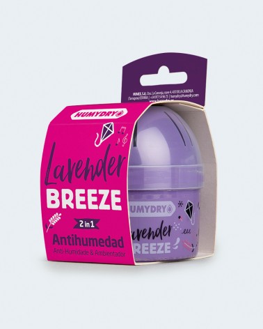 Deshumidificador y ambientador aroma lavanda mini de humydry