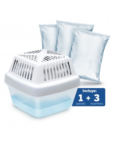 Pack aparato antihumedad Premium Plus + 3 recambios