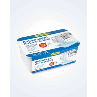 Aparato deshumidificador Humydry perfecto para absorber la humedad de espacios grandes de tu casa