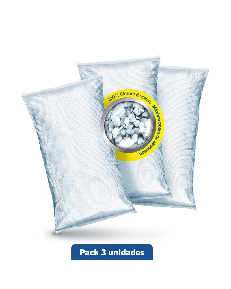pack 3 recambios antihumedad 1 Kg