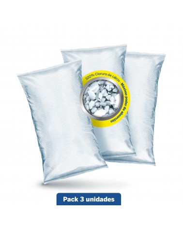 pack 3 recambios antihumedad 1 Kg