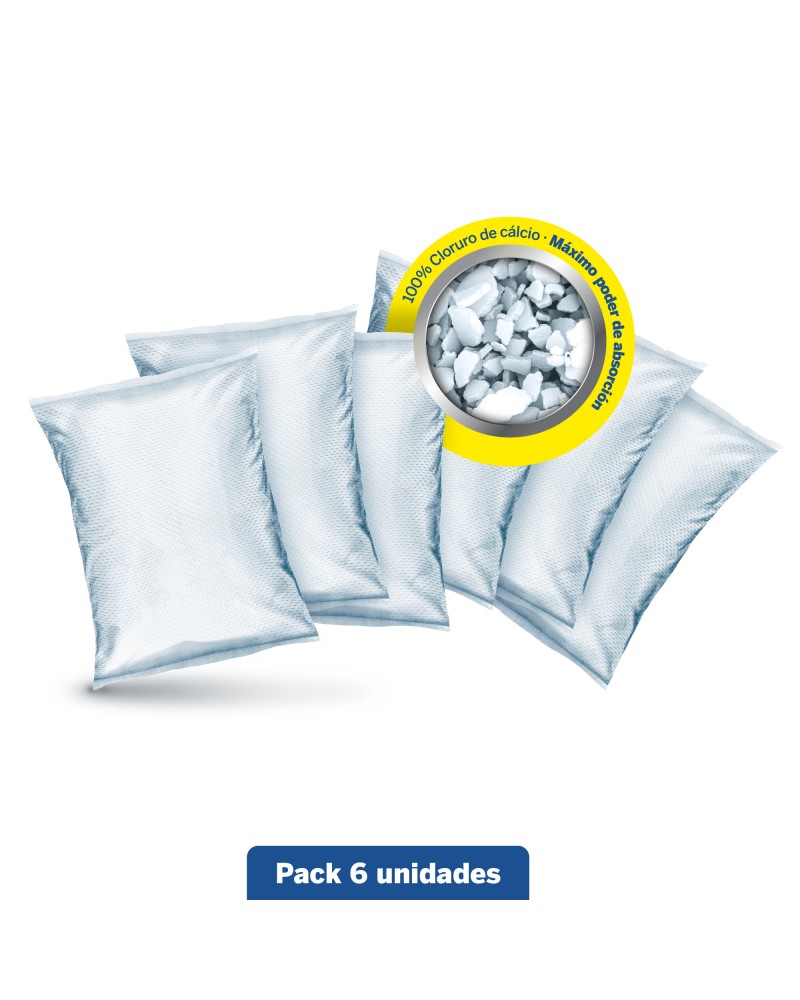Pack 6 recambios antihumedad 250g
