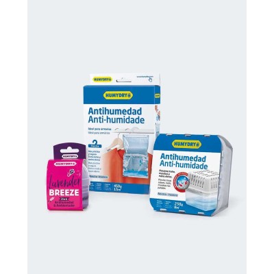 Pack deshumidificadores especial armarios