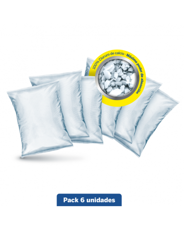 Pack 6 recambios antihumedad 250g
