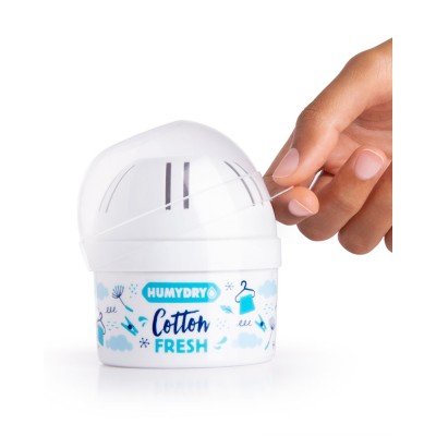 El deshumidificador mini cotton fresh tiene perfume a ropa limpia