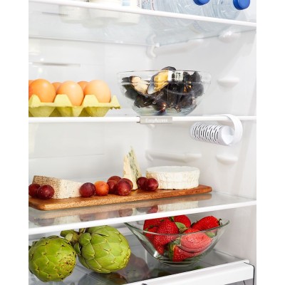 Neutralizador de olores de la nevera a base de carbón activo ideal para mantener el sabor de los alimentos.