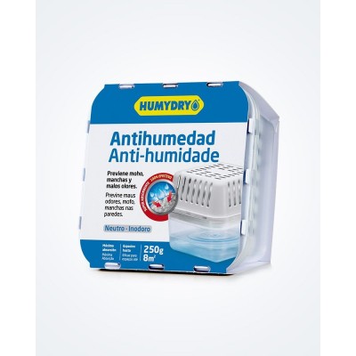 Aparato antihumedad para absorber la humedad de espacios pequeños