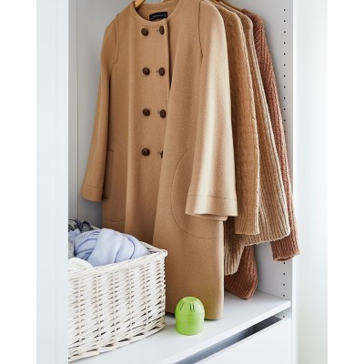 El deshumidificador mini Humydry es ideal apra absorber la humedad de los armarios