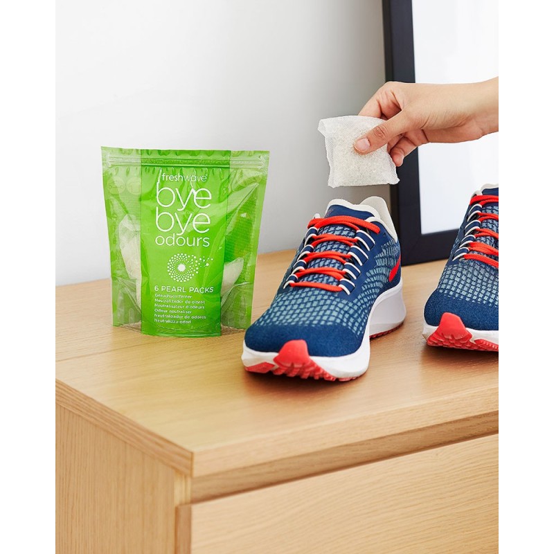 Perlas neutralizadoras de olores en zapatos y deportivas
