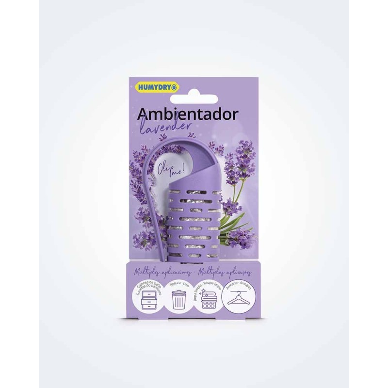 Humydry Ambientador Clip Armario lavanda