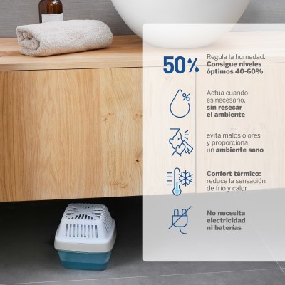 Lote Humydry Premium Plus 450g + 3 recambios