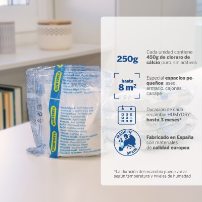 Lote 6 Recambios Antihumedad Humydry 250g