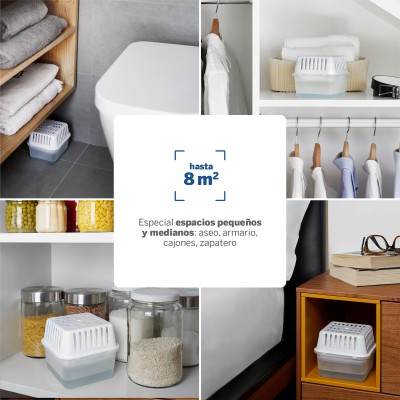 Lote Antihumedad Humydry Compact 250g + 3 recambios