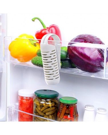 Su atractivo y práctico diseño le permite colgar el clip fácilmente en su frigorífico sin ocupar espacio.