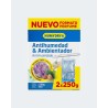 Antihumedad colgante de 250g con aroma a ropa limpia