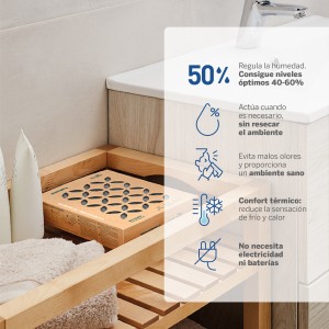 Humydry Eco-box deshumidificador de cartón sostenible