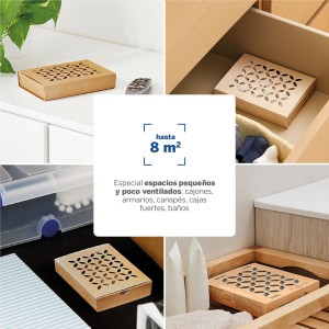 Humydry Eco-box deshumidificador de cartón sostenible