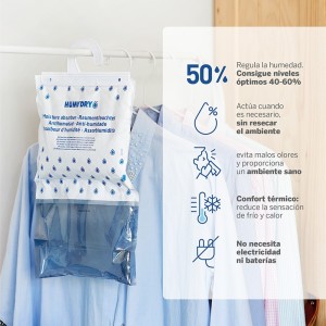 Pack 2 Humydry Percha Antihumedad Salvalana 250g