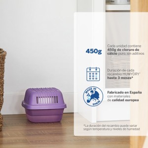 Deshumidificador Humydry Smart 450g aroma lavanda