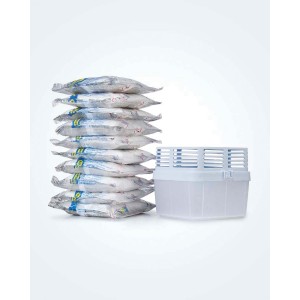 Deshumidificador Premium 450g + 10 recambios antihumedad