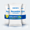 Lote Recambios Antihumedad Pack de 3 unidades 1 kg
