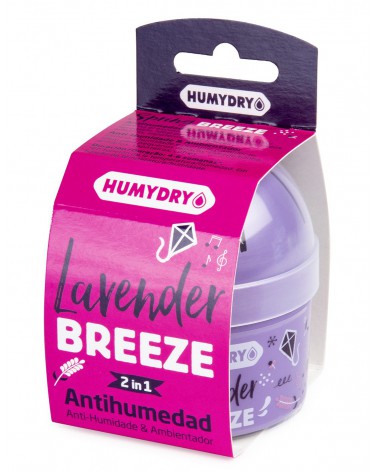 Deshumidificador y ambientador aroma lavanda mini de humydry