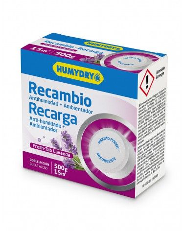 Recambio antihumedad Humydry aroma lavanda