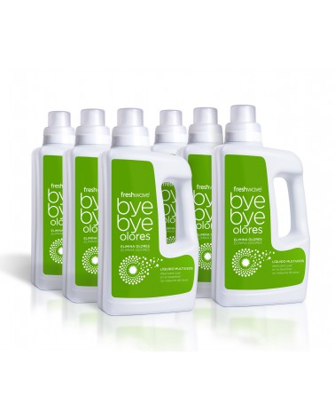 Pack de seis aditivos neutralizadores de olor freshwave