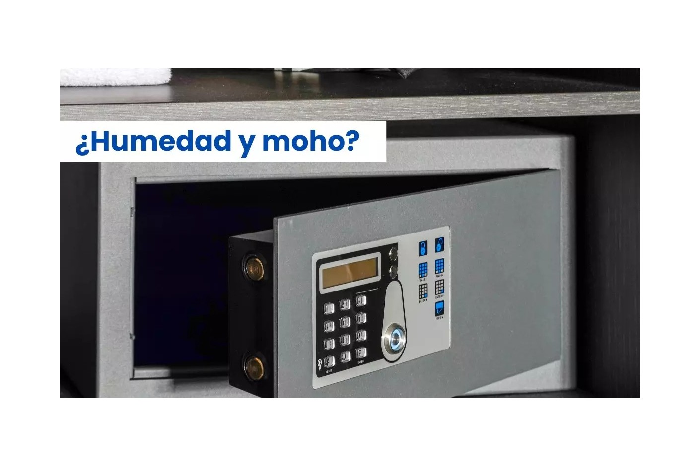 Cómo proteger la caja fuerte de la humedad y el moho