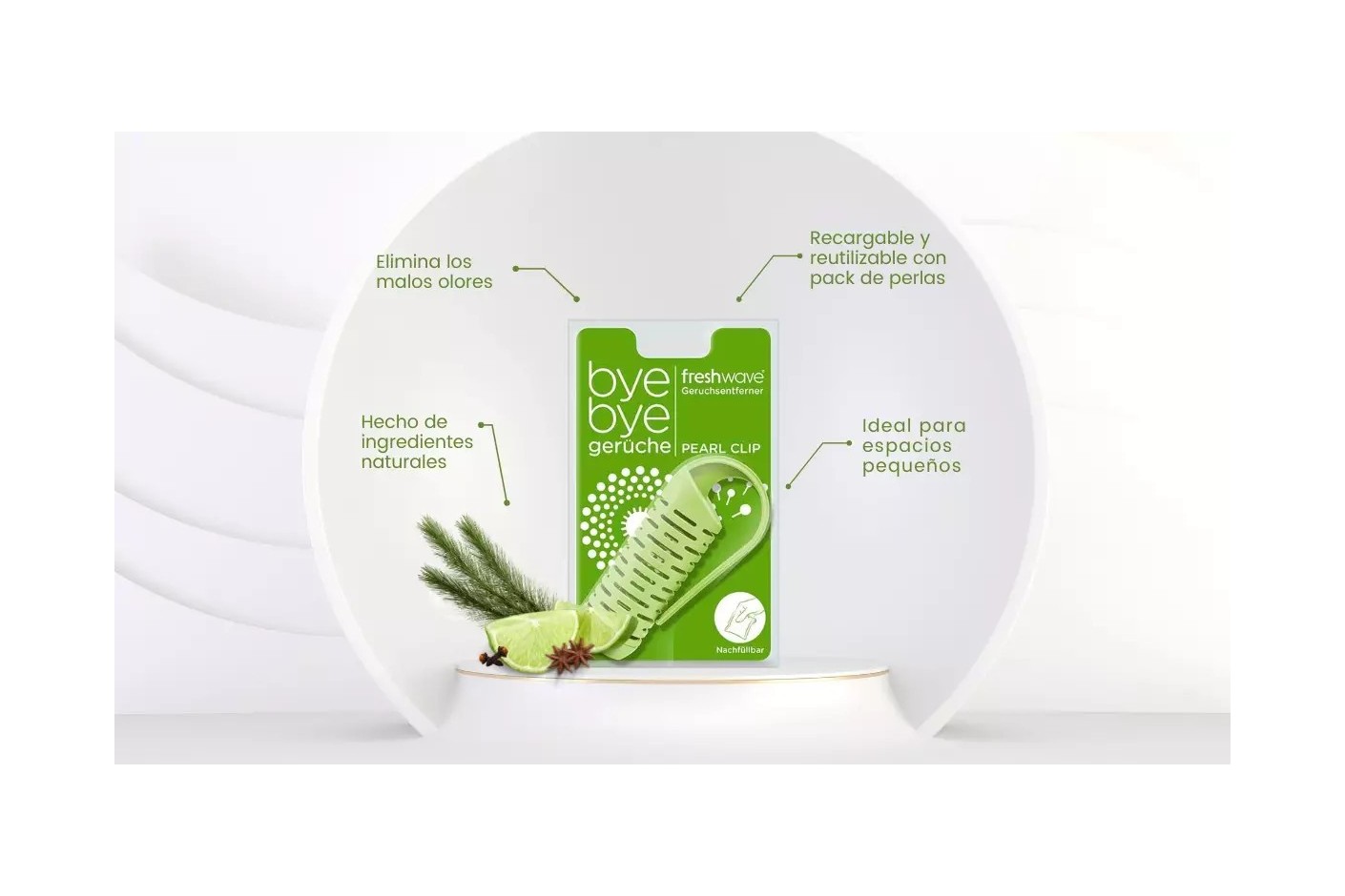 Adiós olores en espacios pequeños y cerrados