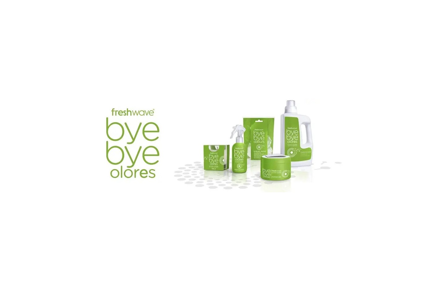 Bye bye olores. Freshwave presenta su nueva imagen.