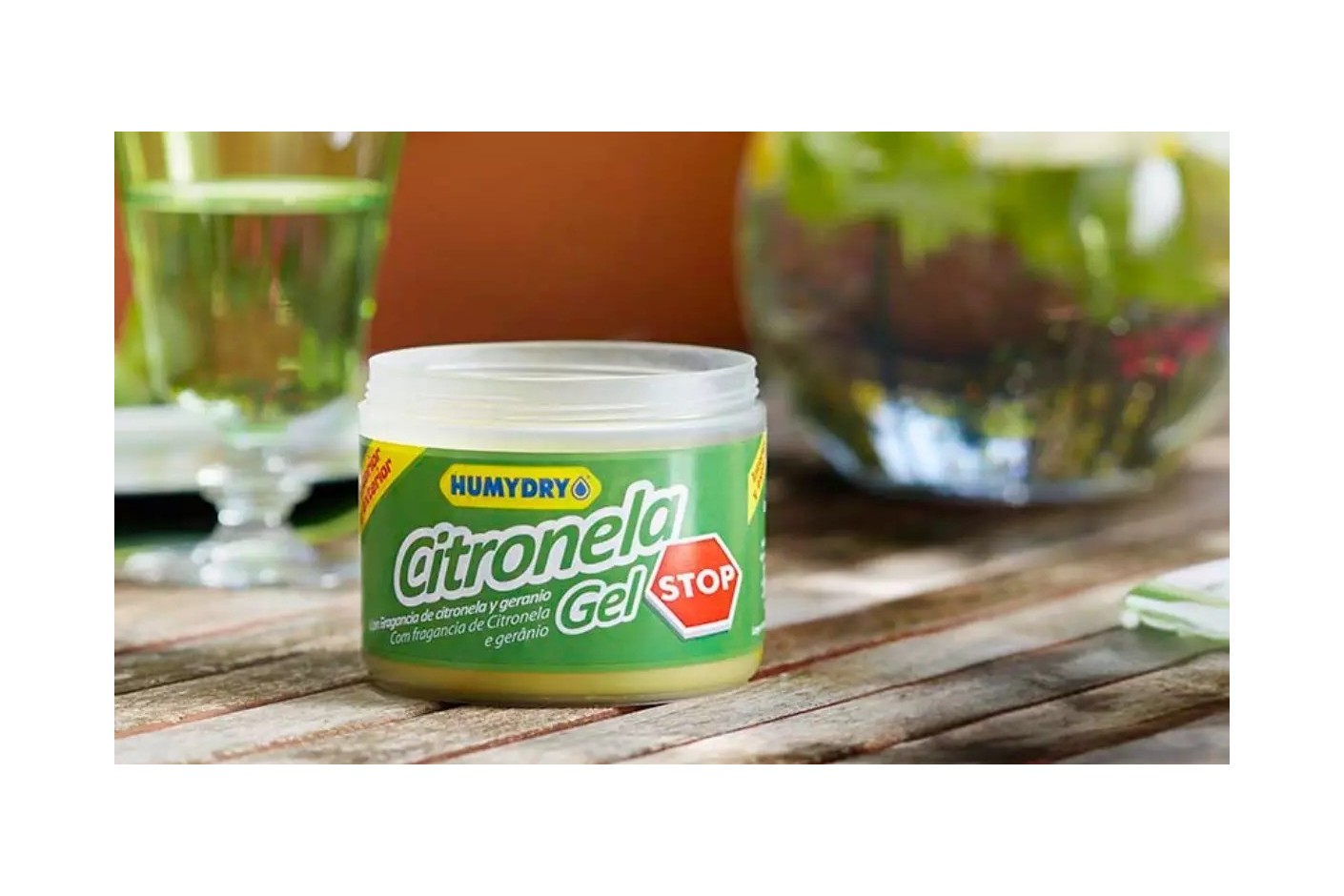 A los mosquitos no les gusta la citronela